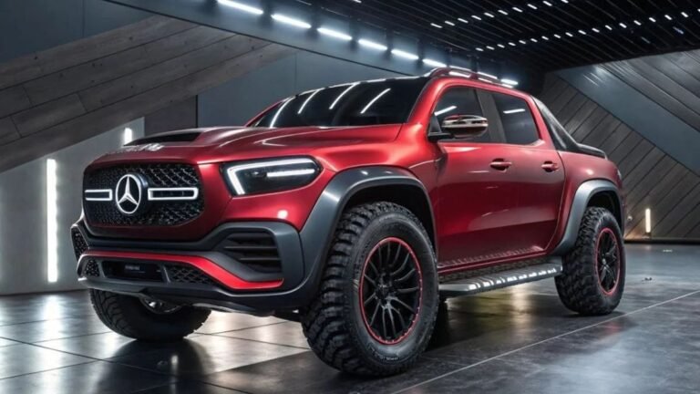 2026 Mercedes X-Class Pickup First Look– America’s Most Powerful Luxury Pickup Is Here, Powerful Engine & Towing Capability , Price, Specs & Features