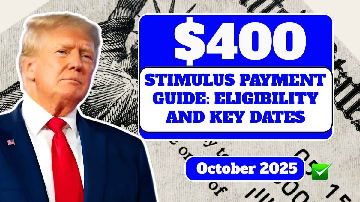 $400 Stimulus Payment Guide: Eligibility and Key Dates