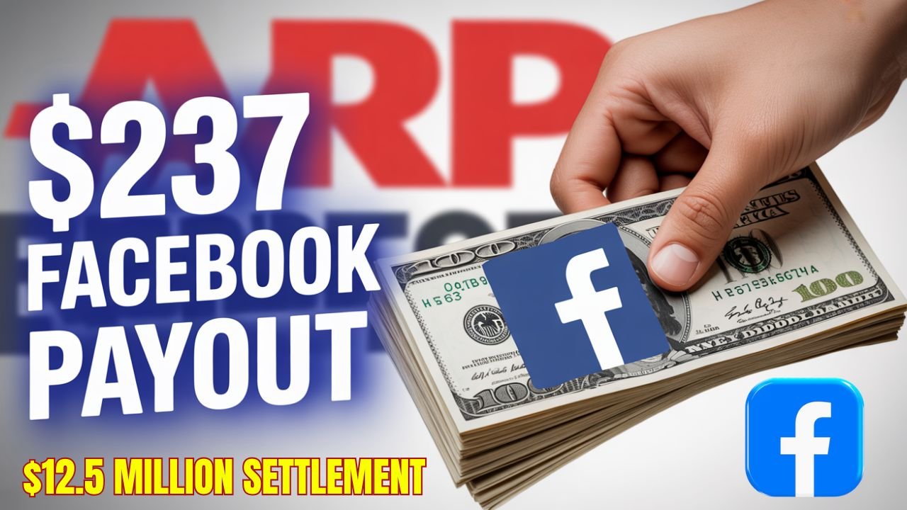 Facebook & AARP Users Can Claim Up to $237 from $12.5 Million Settlement — Apply Before December 31!