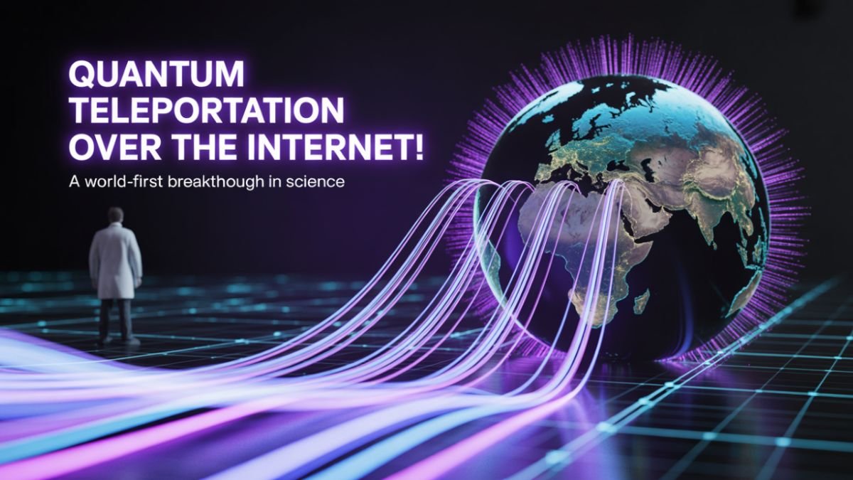 Quantum Teleportation Was Achieved Over The Internet For The First Time