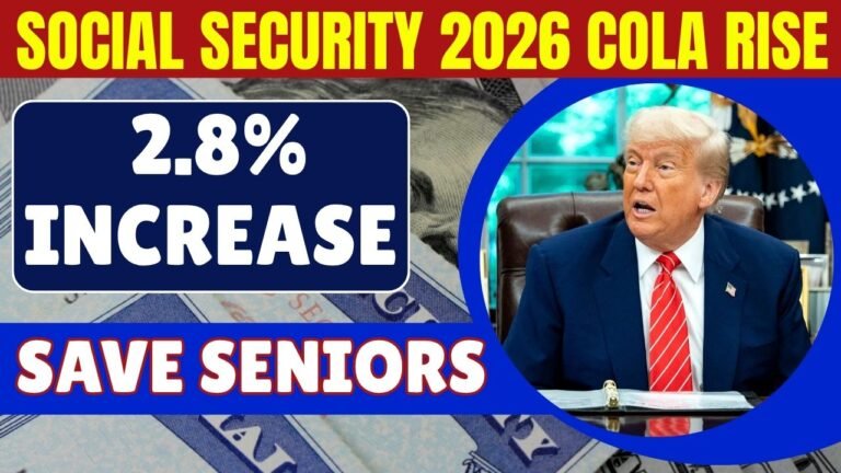 Social Security 2026 COLA Rise: Why a 2.8% Increase May Not Be Enough to Save Seniors from Poverty