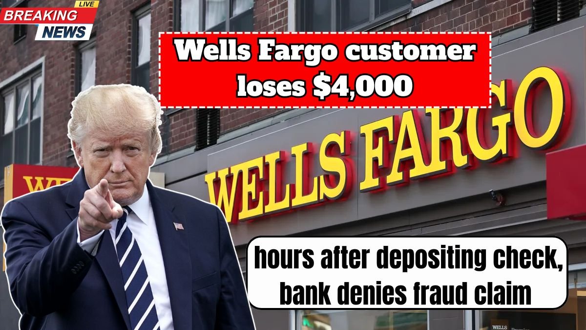 Wells Fargo customer loses $4,000 hours after depositing check, bank denies fraud claim