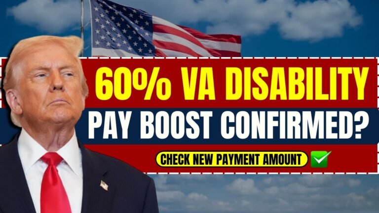 60% VA Disability Pay Boost Confirmed? Check New Payment Amount & Dates Now!