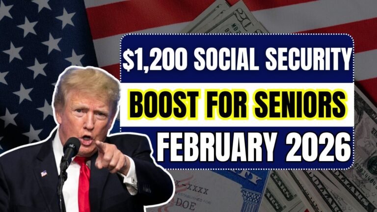 $1,200 Social Security Boost for Seniors in February 2026 – Payment Dates & Eligibility