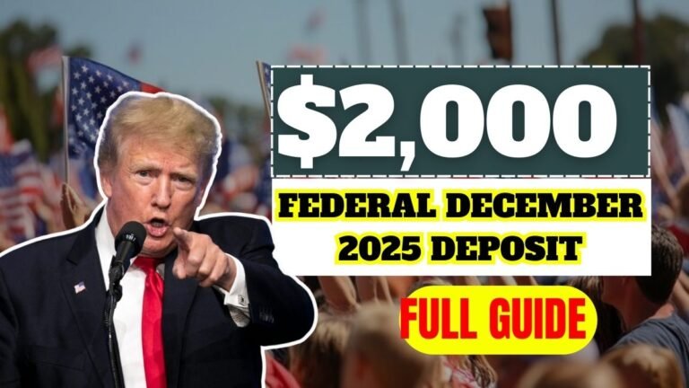 Federal $2,000 December 2025 Deposit: Full Guide for Eligible Beneficiaries